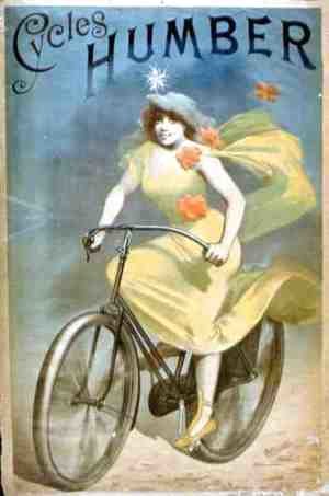 Jules Cheret - Advertising for 'Humber Cycles'
