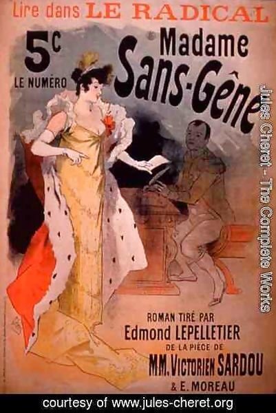 'Madame Sans-Gene' in Le Radical, by Edmond Lepelletier, taken from the play