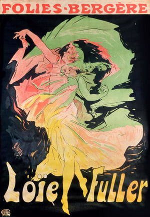 Jules Cheret - Folies Bergeres: Loie Fuller, France, 1897