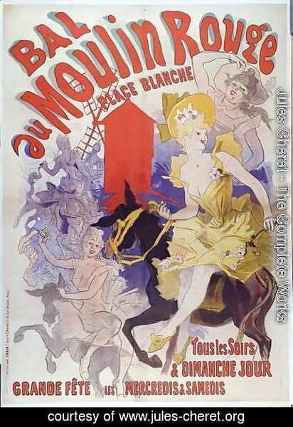 'Ball at the Moulin Rouge, Place Blanche', 1889