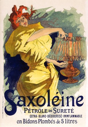 Jules Cheret - Saxoleine, Petrole de surete