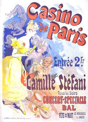 Jules Cheret - Casino de Paris, Camille Stefani